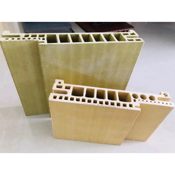 Customized Plastic PVC Co Extrusion Profiles WPC Profile Machine For Ceiling