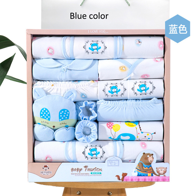 Golden supplier 100% cotton baby clothings gift clothes box newborn new born baby gift set