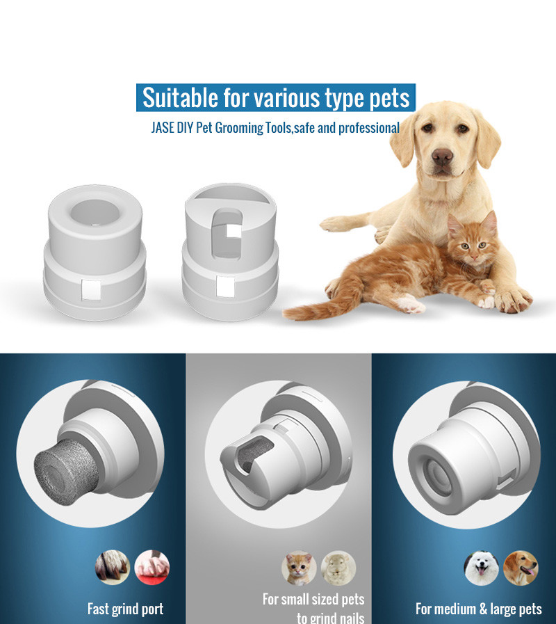Low Noise Pet Nail Trimmer , Pet Nail Grooming Tools Weight 113g Customized Logo