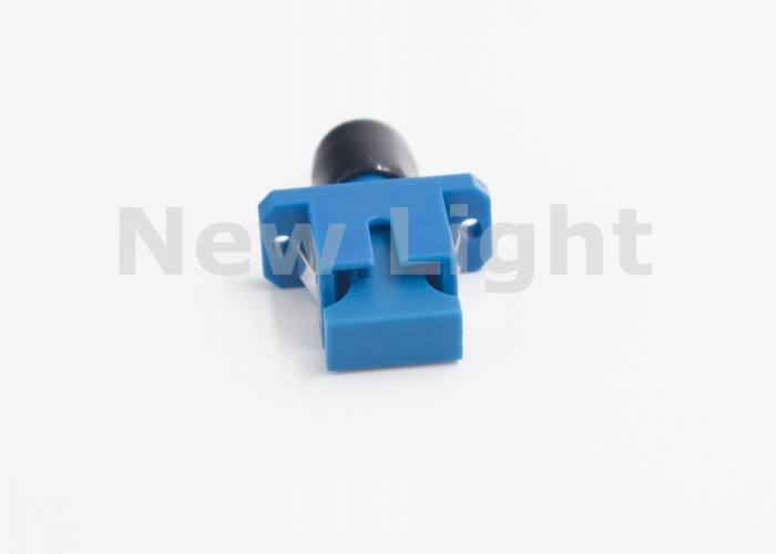 Blue / Black Color Fiber Optic Adapter SM SX Plastic Hybrid SC TO ST Fiber Adapter