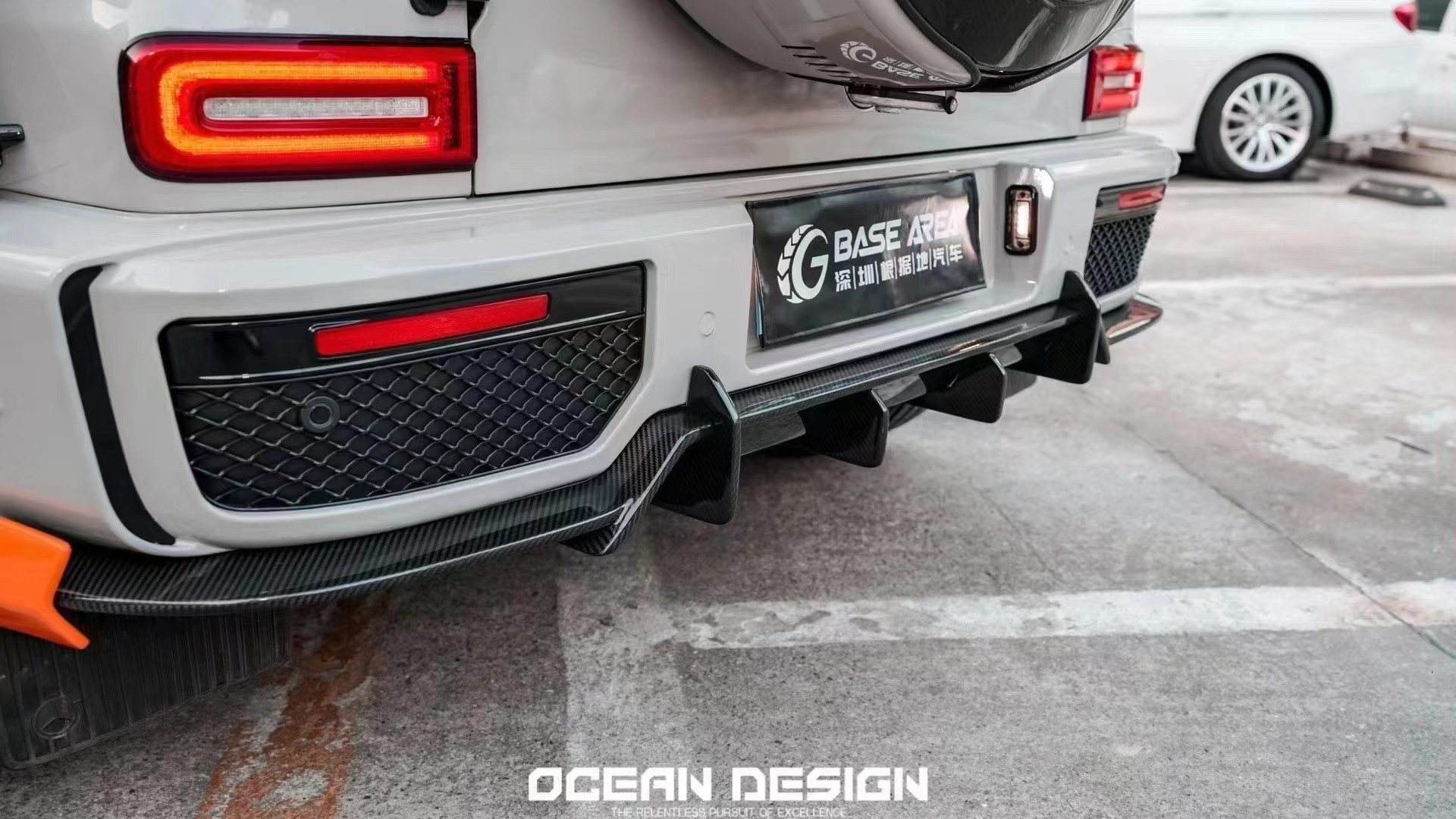 Auto Parts for Mercedes-Benz G-Class W464 G500 G550 G63 Upgraded Babos G900 Body Kit W464 Upgraded G900 Carbon Fiber Body Kit