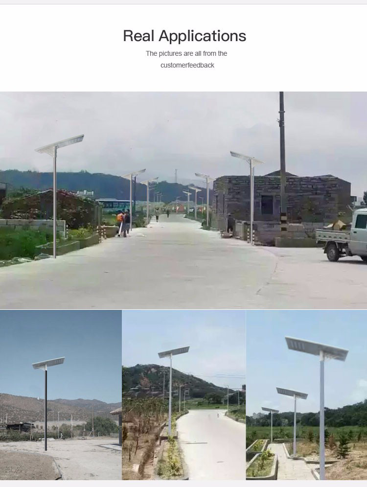 High quality ip65 outdoor Waterproof Aluminum 80w outdoor Led solar Street Light