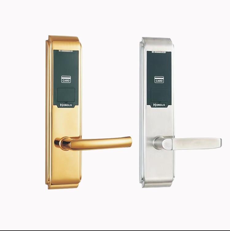 RFID Keyless Hotel Door Locks / Electronic Hotel Room Door Locks