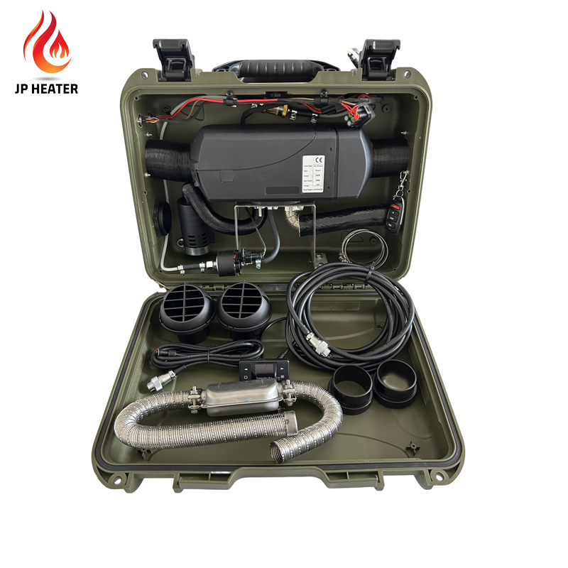 JP LCD Touch Screen Automatic Air Heater All in One 2KW 12V Diesel Heater