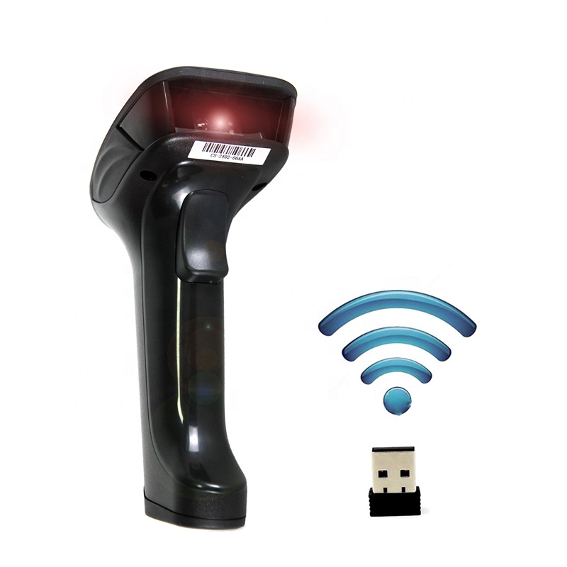 Handheld Wireless USB 16 Bit POS Barcode Scanner 260times/s