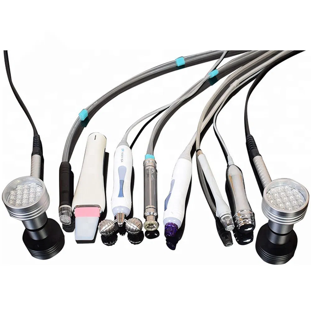 Hydrabeauty 9 in 1 Supper Vacuum Power RF Bio Lifting SPA Facial Machine/Hydro Aqua Oxygen Facial Machine