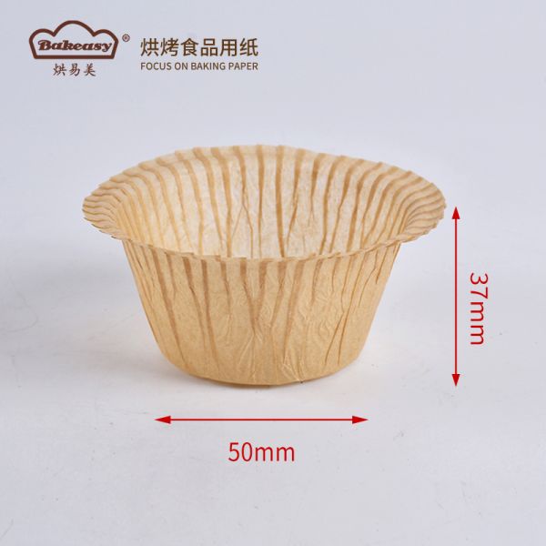 Over Rim Muffin Cup Disposable Greaseproof Liners for Home & Bakery Use