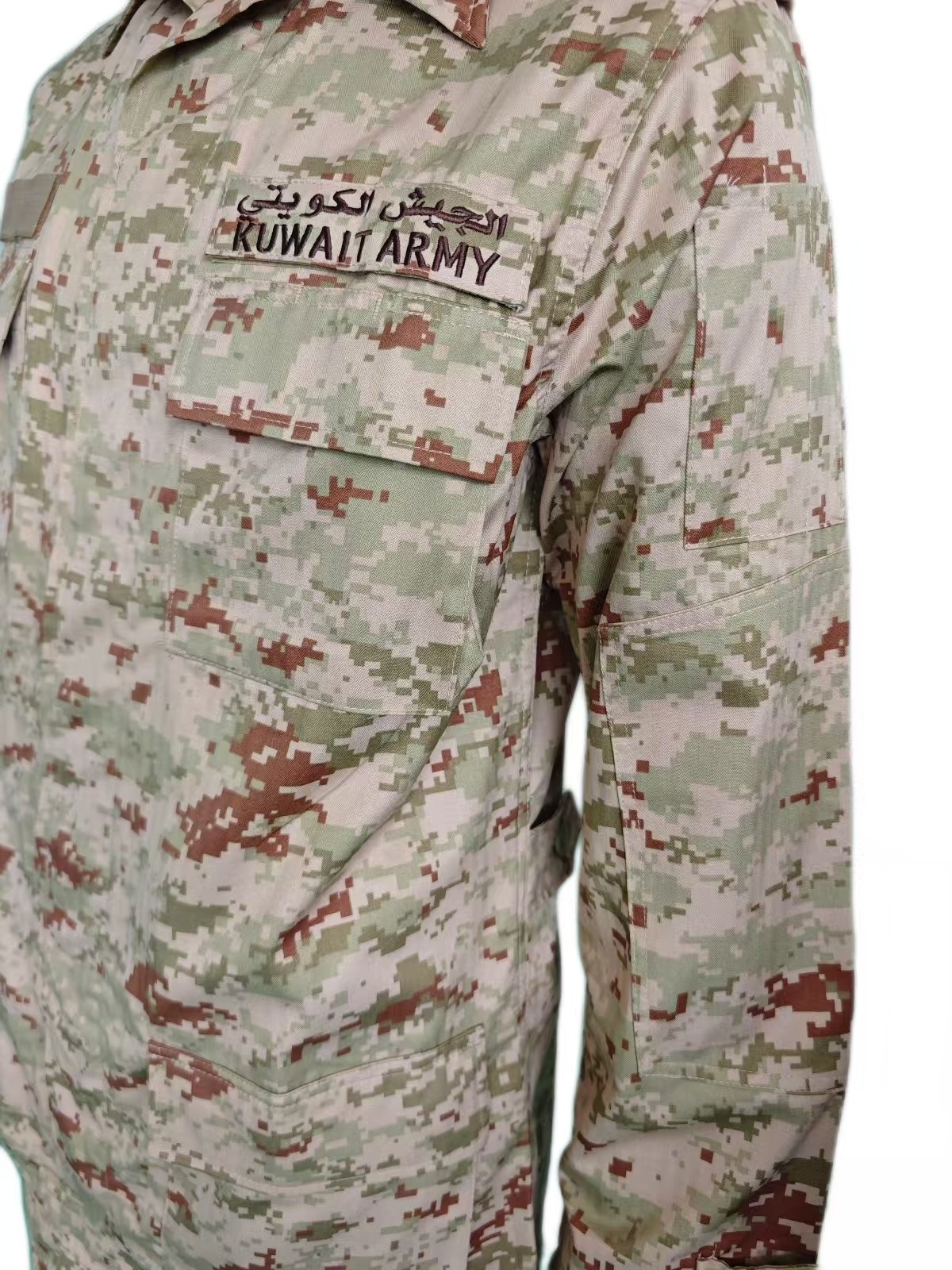 Tactical BDU Camouflage Combat Uniform Military-Grade 65% Polyester / 35% Cotton Blend