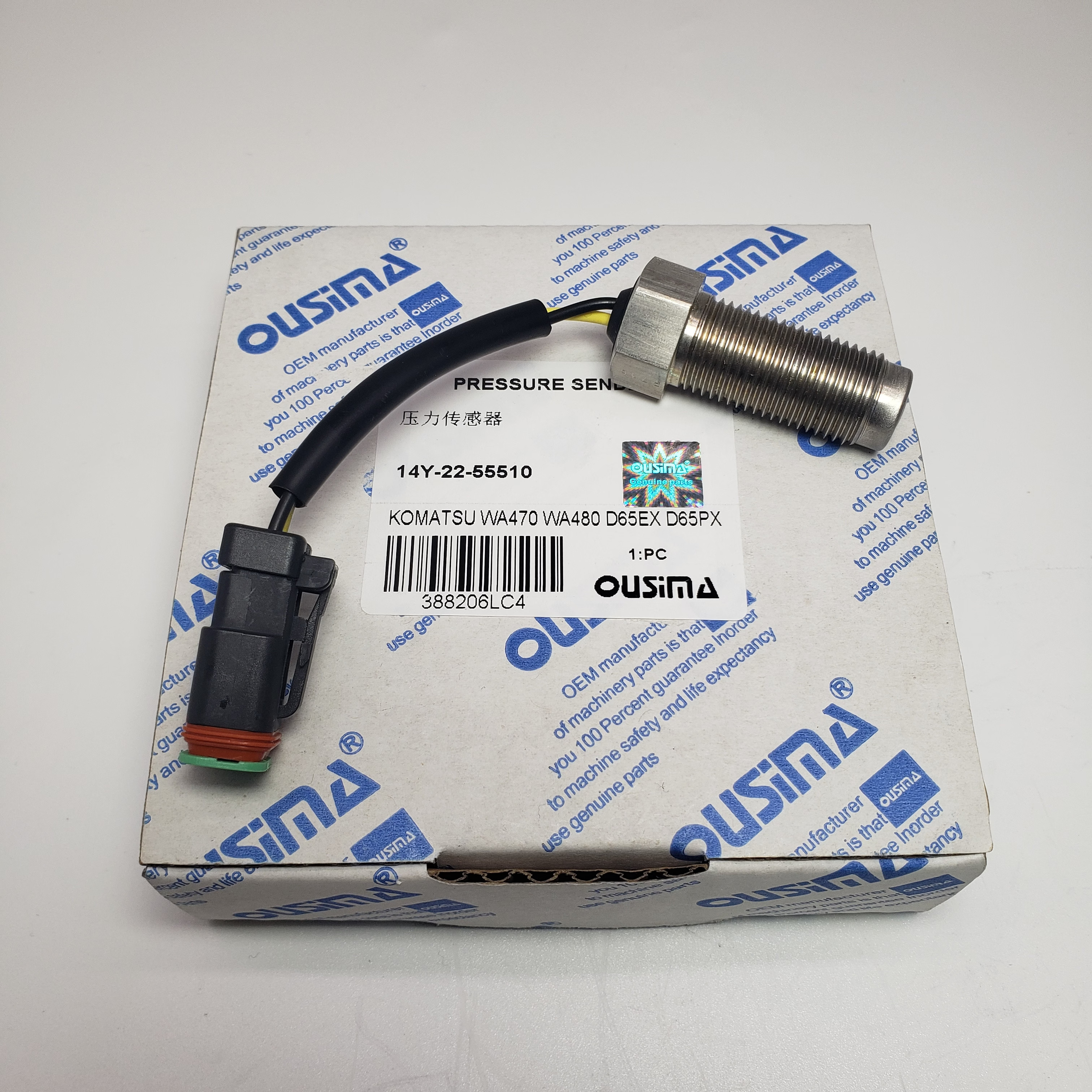 OUSIMA Eletric Excavator 14Y-22-55510 Pressure Sensor