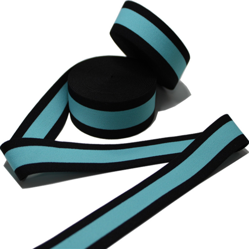 Custom Colored Soft Spandex Nylon Elastic Webbing For Underwear