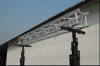 Hang Audio And Lighting Crank Truss Stands With Outrigger 340kg Load Capacity