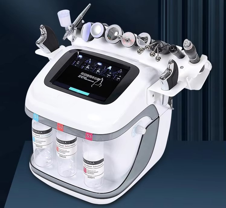 Hydra Dermabrasion Facial Machine Oxygen Facial Beauty Machine For Sales