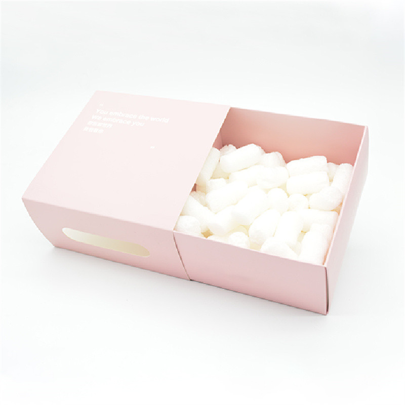 Pink Drawer Glossy Lamination Box , 1200gsm Perfume Packing Box ALLICO