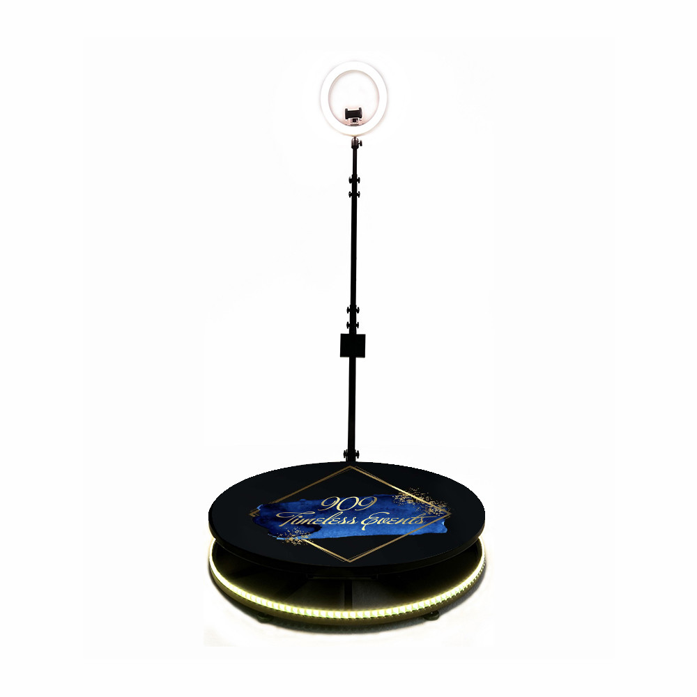 Camera Video Automatic Spin 360 Photo Booth Remote Control Ring Light For Parties