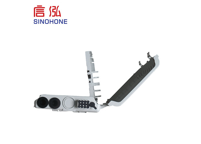 Customer 8 Ports Fiber Optic Termination Box Wall Pole Mountable