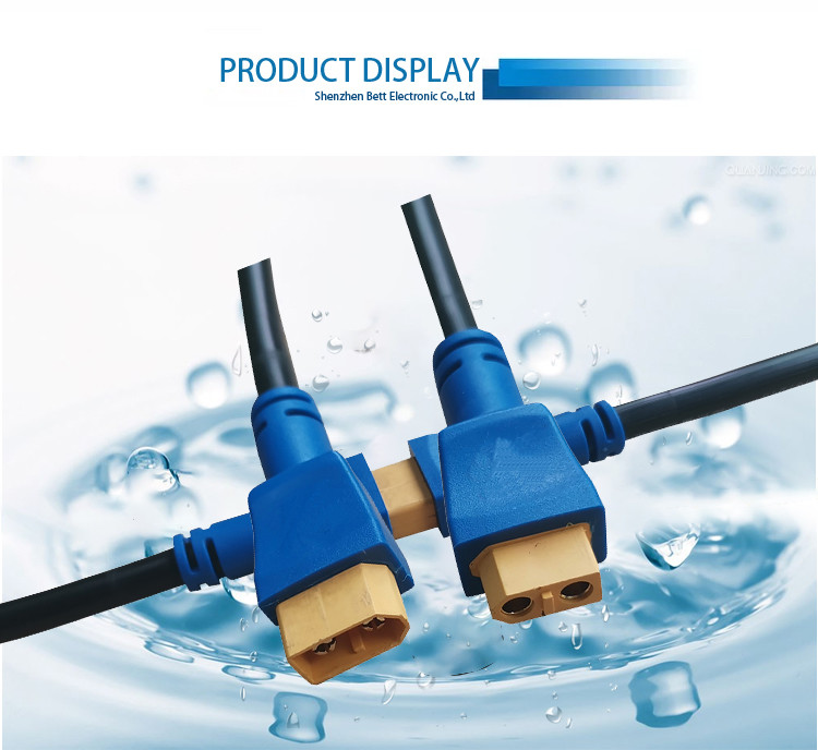XT60 Electric Vehicle Automotive Connector New Energy AI Smart Waterproof Plug