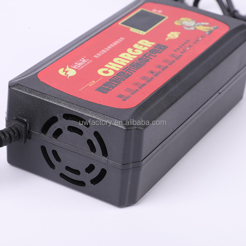 Private Mold Customized 36V 12Ah 24V 20Ah 48V 20Ah 96V 20Ah Lead Acid Dry Battery Charger for Electric Tricycle