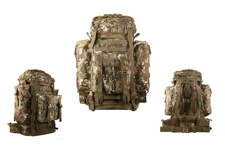 Waterproof 80L Professional Mountaineering Backpack for Large Capacity Outdoor Camping