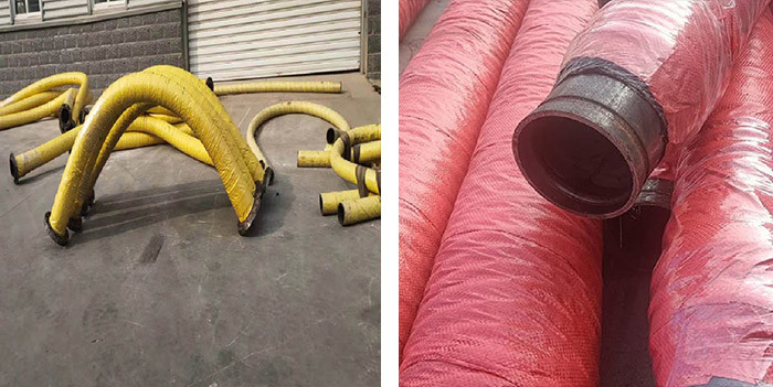 Temperature Resistance 20 Inch Discharge Hose Pipe With Non Toxic Materials