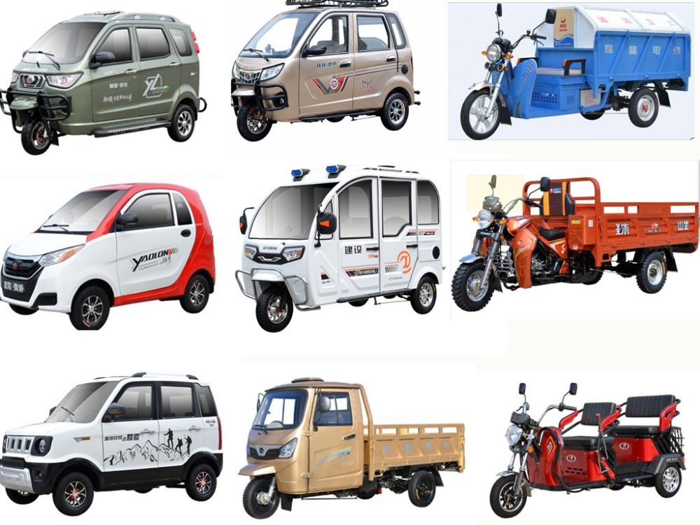 China Yaolon Top Brand Closed Cabin Mini Car Cheap Adult Tricycle For Sale 3 Wheel Taxi Passenger Tricycle Motorcycle