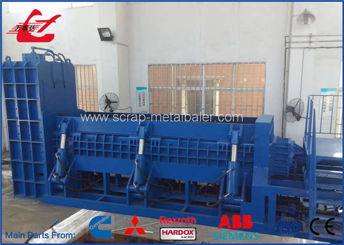 400 Ton 74kW Scrap Metal Baler , Hydraulic Shearing Machine