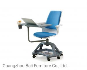 Buy cheap Modern Swivel PP Plastic Office Training Chair With Wheels And Cotton Pad product