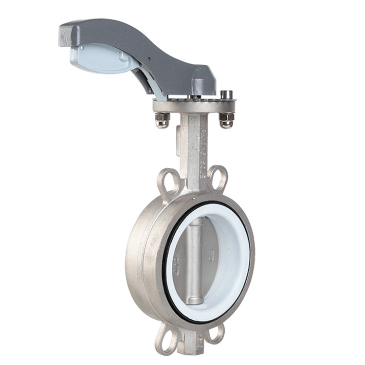 pn16 Cast Ductile Iron Wafer Lug butterfly valve Electric Pneumatic Aluminium Handle DN100 150 300 200MM Tianjin