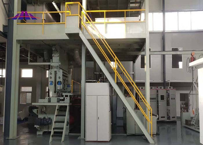 4800mm Medical Non Woven Fabric Production Line Meltblown Cloth Making Machine