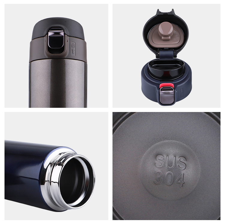 Keep Hot or Cold 24 hours Vacuum Insulated Stainless Steel Thermos Hot Flask Stainless Steel Water Bottle Double Wall