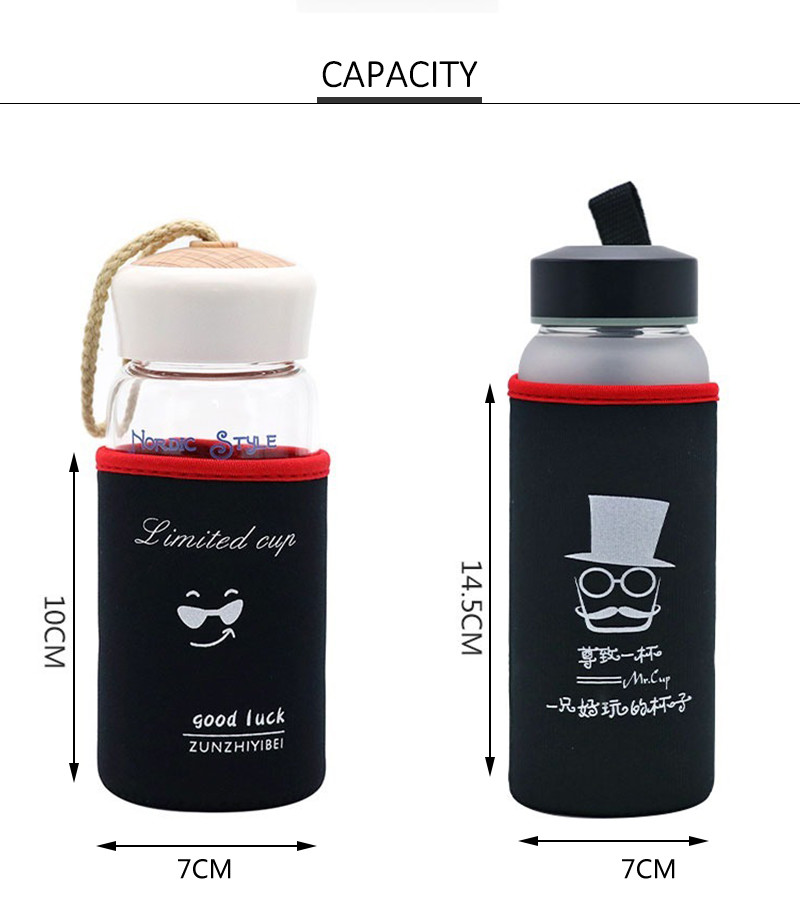 H10CM Insulated Neoprene Water Bottle Cooler Sleeve