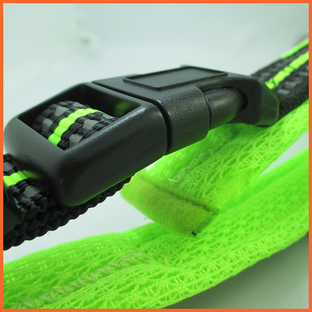 Easy Clean Flash Light Nylon Dog Harness Rope Leash New Technology