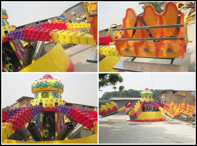 Fairground game products amusement rides for family jumping bounce machine ride on sale