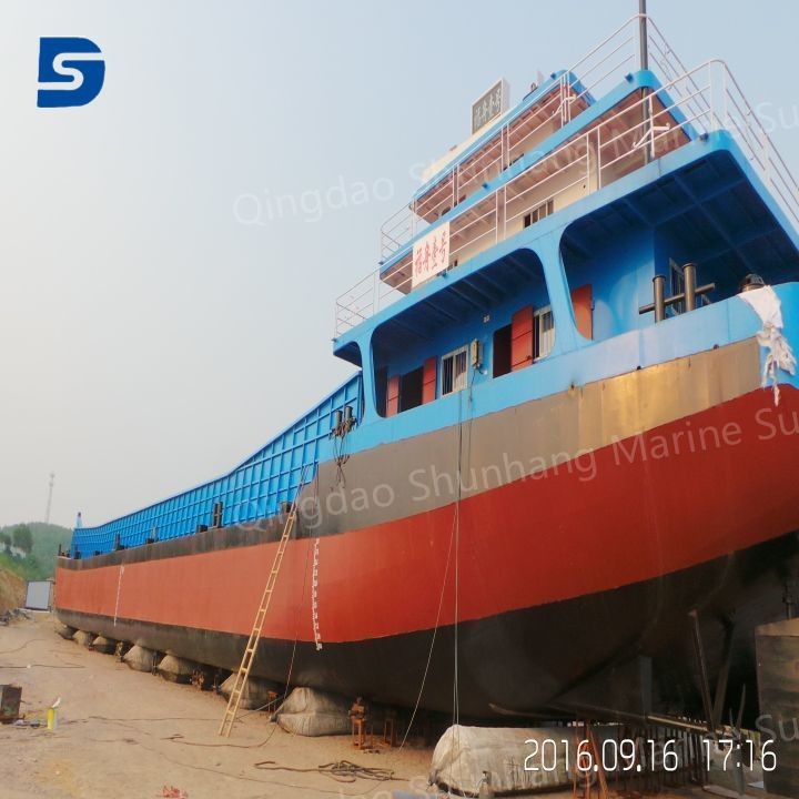 ISO14409 Standard Marine Ship Rubber Airbag With HDG Accessories