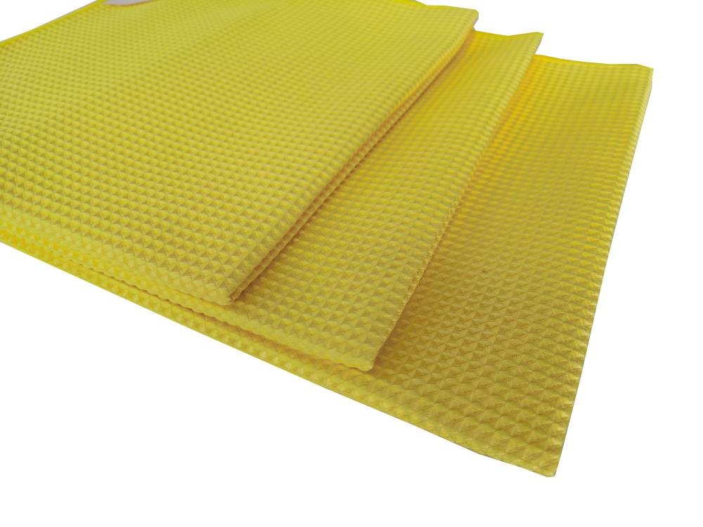 Water Absorbent Waffle Weave Kitchen Towel Dish Cloths Navy Color