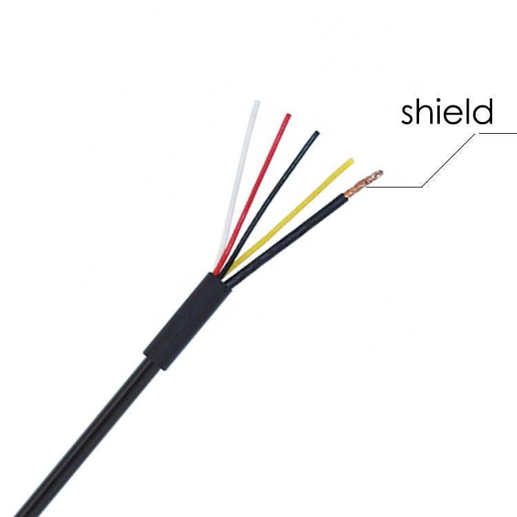CUSTOM Shield USB 2.0 A Male To Stripped Tinned 4 Wires Open End Pigtail Bare End Cable