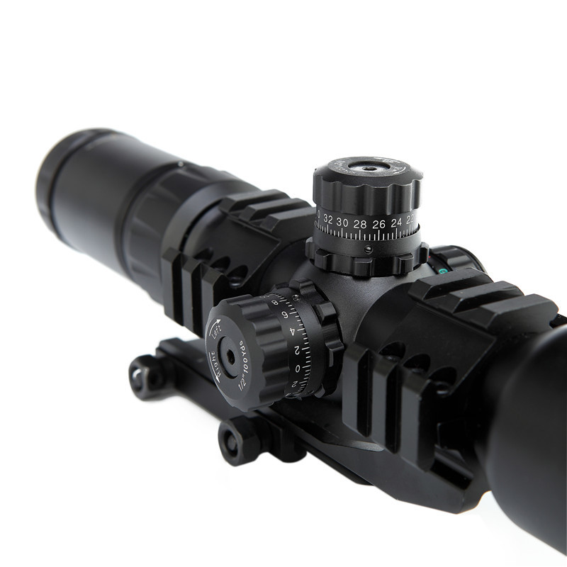 1.5-5X40BE Shockproof Tri-illumination Tactical Hunting Scope Mil-Dot Reticle