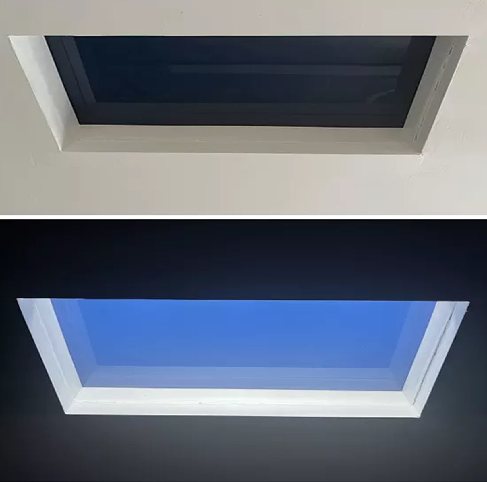 Innovative Smart LED Skylight Panel: Energy-Efficient Lighting Solution for Modern Interiors, Offering Superior Brightness and Aesthetic Appeal