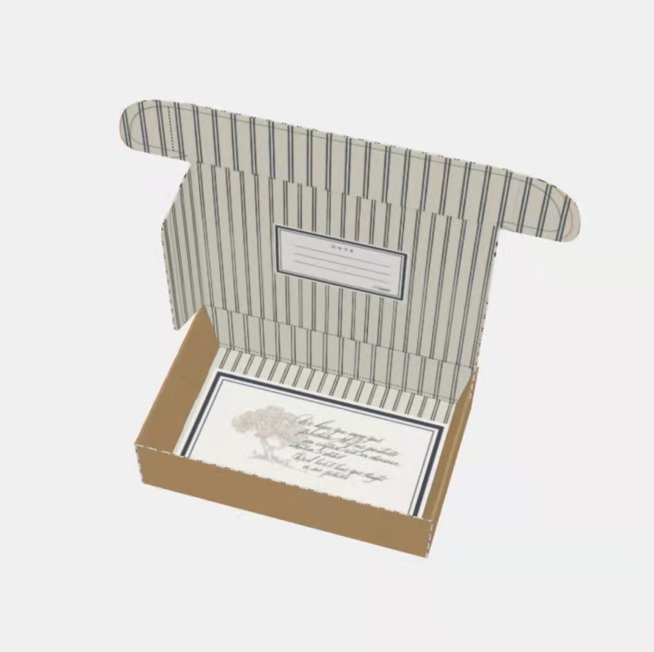 Rectangular Matt Lamination Corrugated Cardboard Shipping Box for Paperboard Products