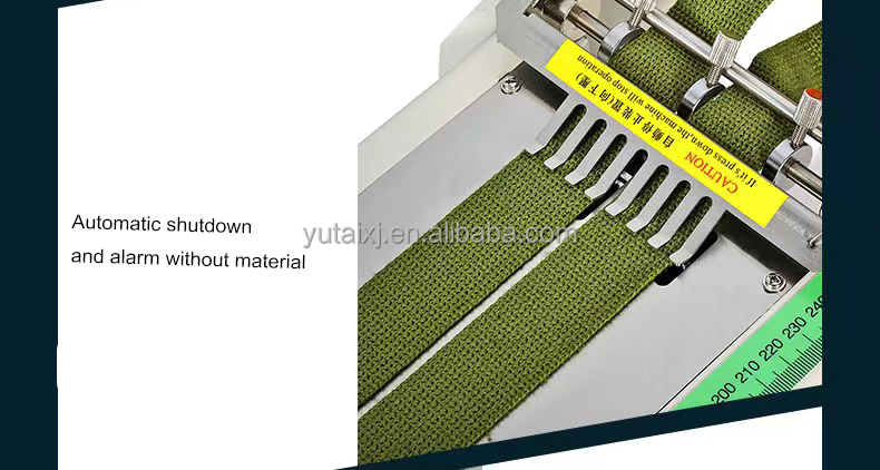 Continuous Operation Leather Strip Cutting Machine Adjustable Long Lasting