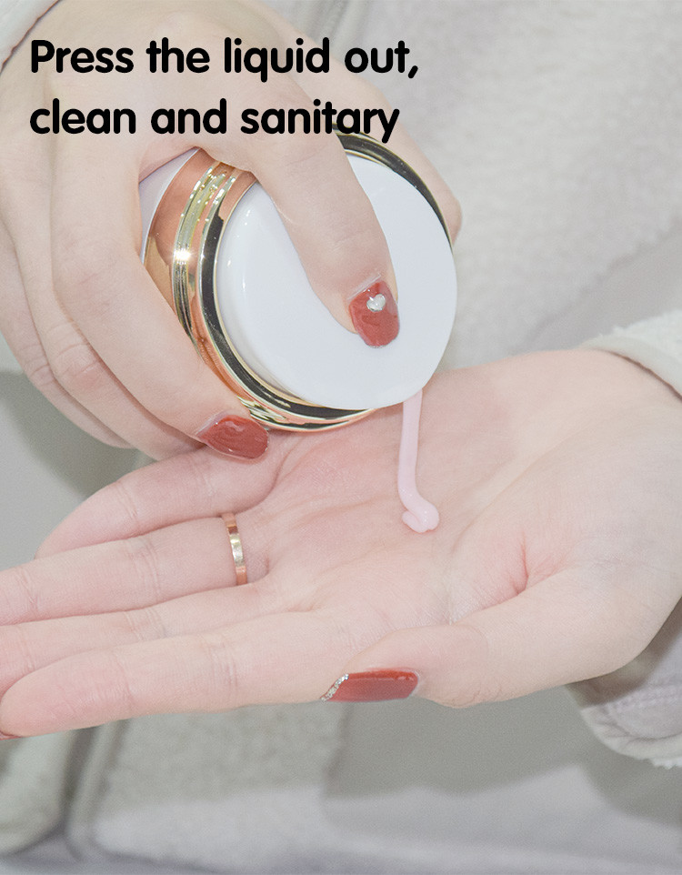 15g Airless Cosmetic Jar Acrylic Skincare/ Haircare Container For Cream Gel Lotion