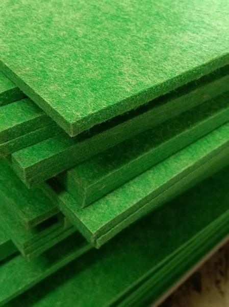 Recycled PET Acoustic Wall Panels 9mm Soundproof Polyester Fiber Boards For