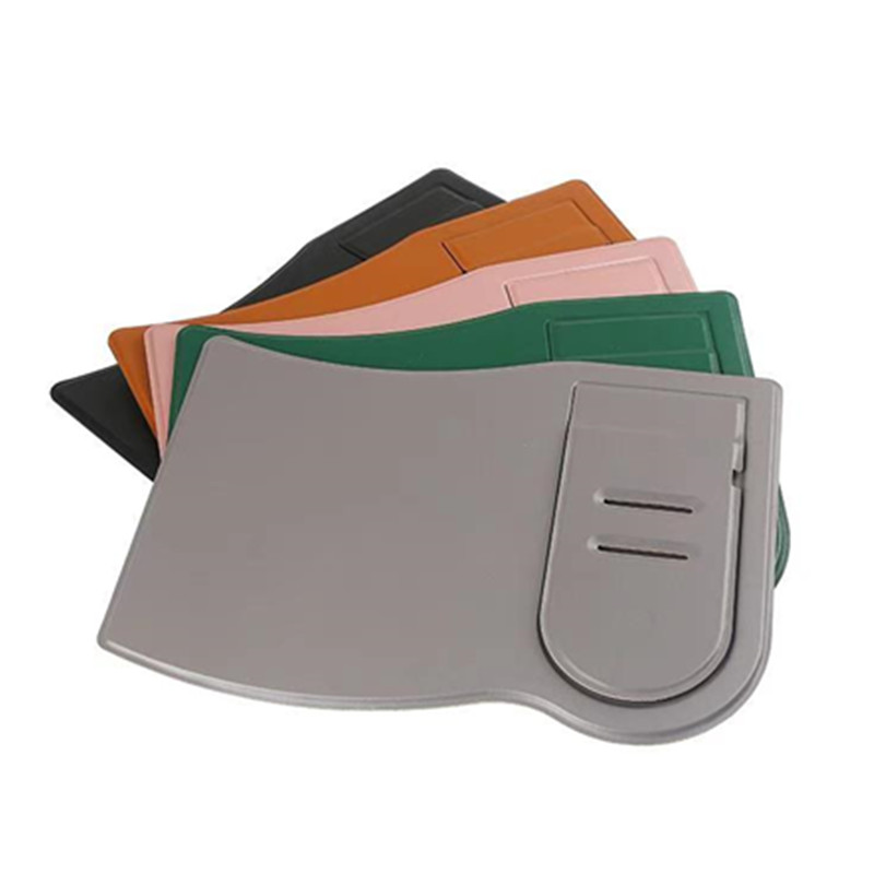ODM Water Resistant Wireless Charging Mouse Pad With Phone Holder Leather Material