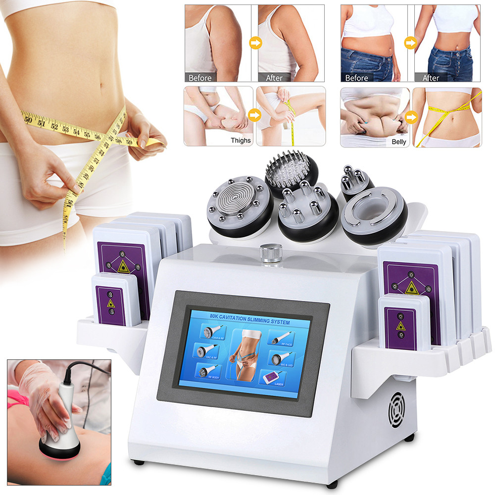 6 In 1 Ultrasonic Cavitation Machine