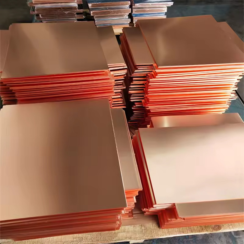 C10100 C10200 C10300 T1 T2 Red Pure 4x8 99.9% Copper Sheet For Construction