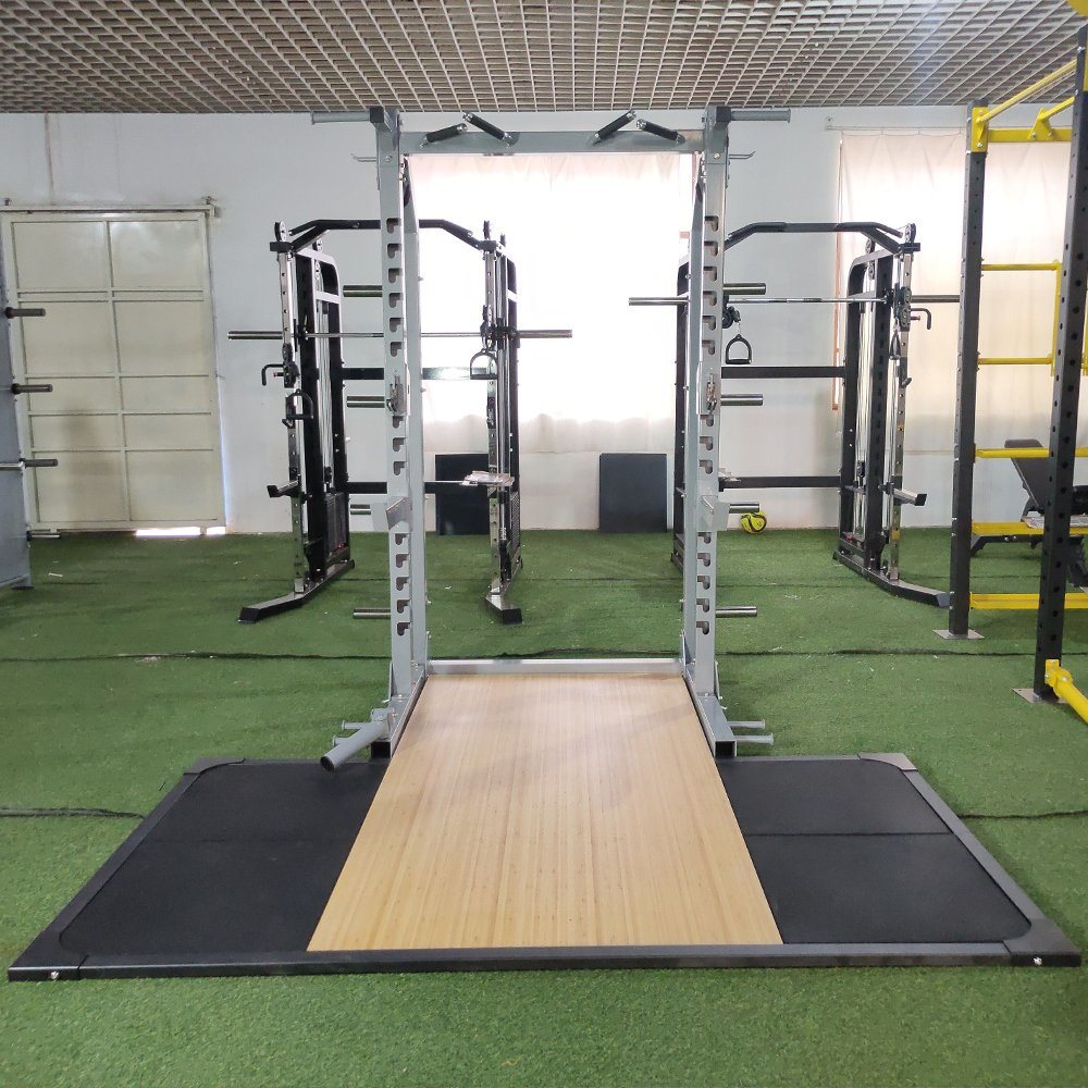 Commercial Fitness Equipment Gym Strength Hard Pull Training Floor Squat Rack Machine