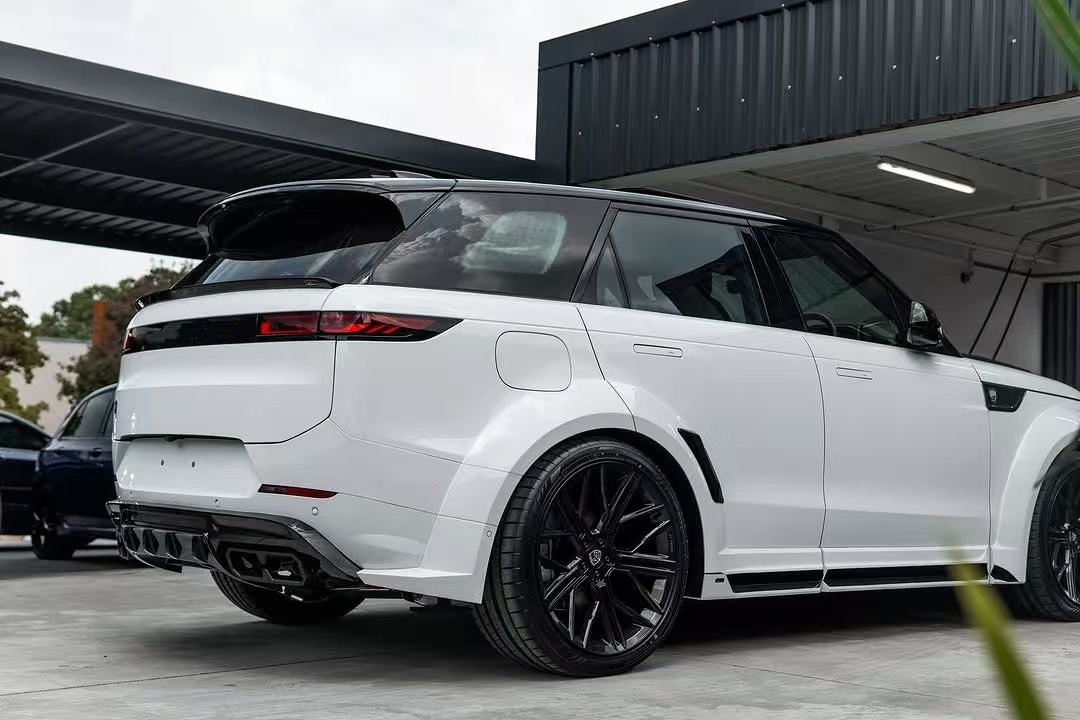 Carbon Fiber Range Rover Sport Body Kit LM Style Front Lip Car Wheel Arch