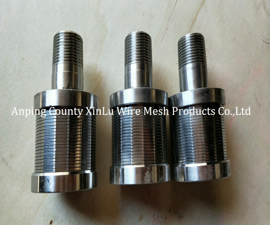 1x2mm Profile Wire Strainer Filter Screen Nozzle for NPT/G 1" 3/4" Threaded Connection
