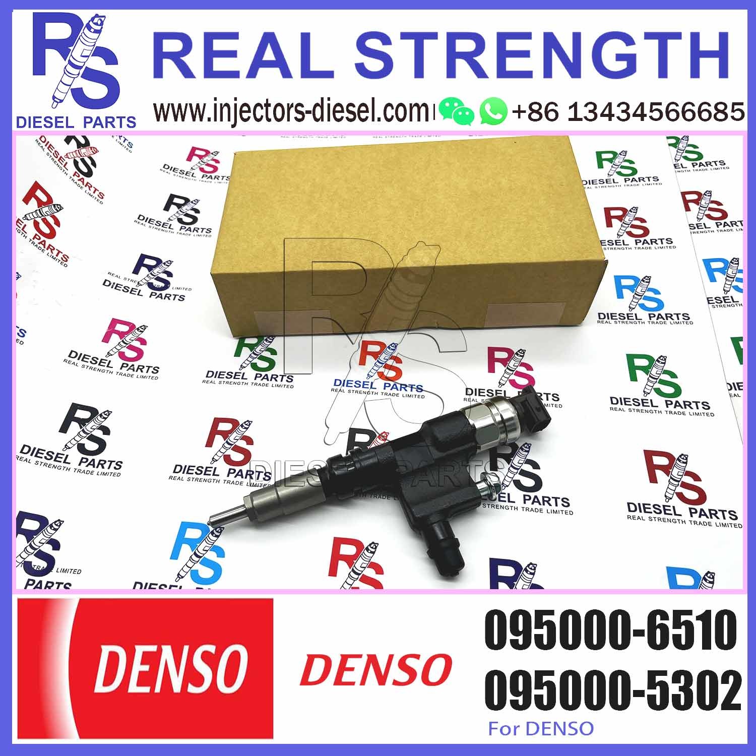 New Common Rail Fuel Injector 095000-6510 for Diesel Engine 300 N04C