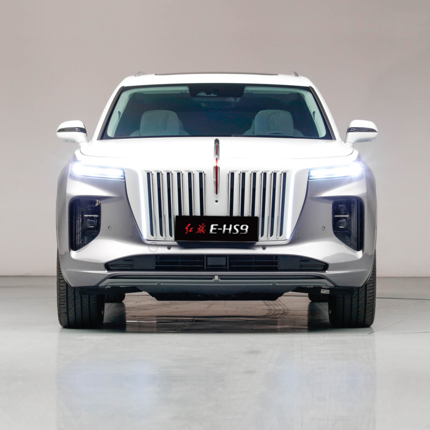 Max Speed 200 Km/h 4 6 7 Seater Electric Car with Durable Lithium Battery and Left Steering Hongqi E-hs9