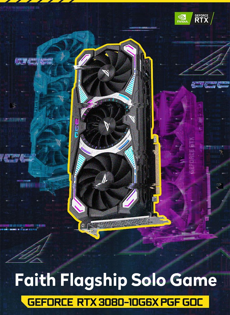 Discrete Gaming Computer Graphics Card GeForce RTX 3080 10G GDDR6X PGF GOC